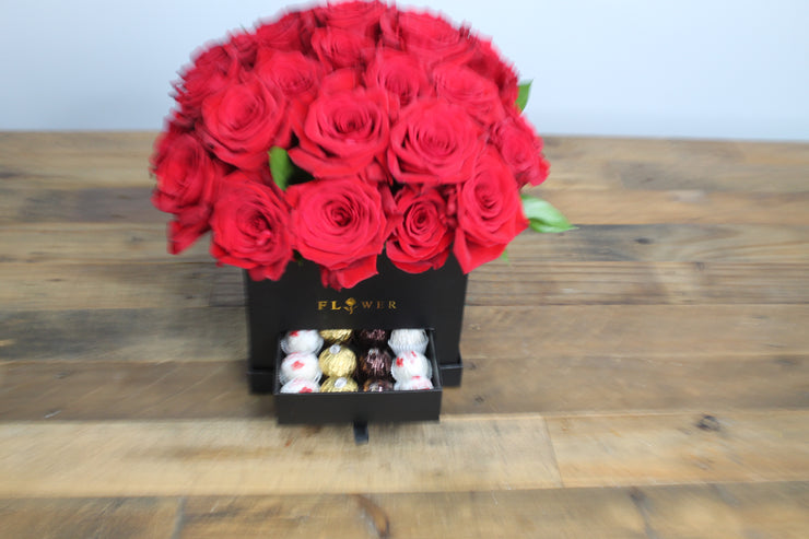 Flower Power Hat Box w/ Chocolates